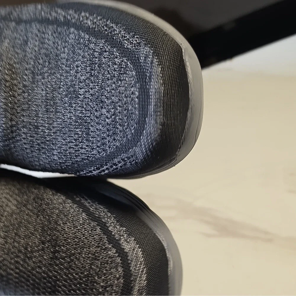 Tansmith Gray Black Knit Slip-On Casual Shoes Men's US 11‎ Lightweight 476619